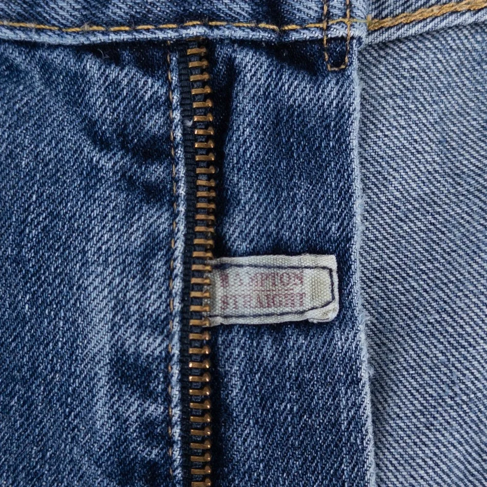 Polo Ralph Lauren Mens 40x30 Hampton Straight Jeans Blue Denim Americana Preppy